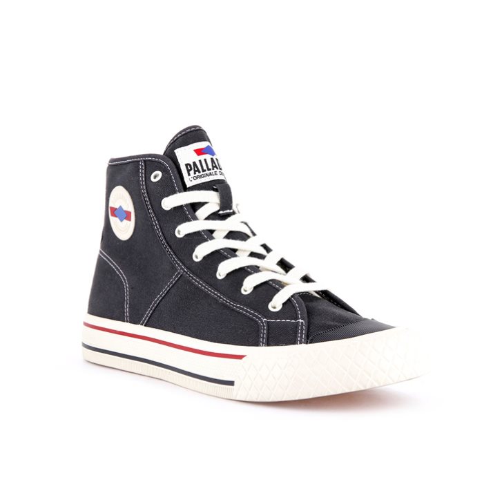 Pánské Tenisky Palladium Palla Louvel High Tops Černé | CZ PNK-72J